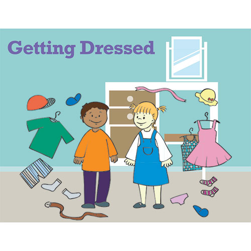 Click to view full image Getting Dressed Social Story Curriculum: image 1