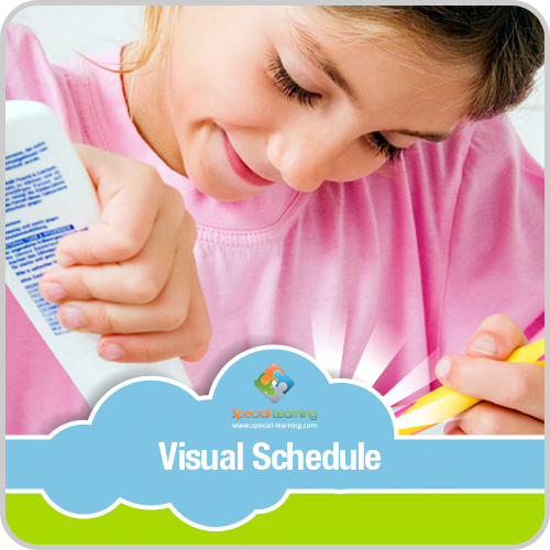 Click to view full image Brushing Teeth Girl Visual Schedule: image 1