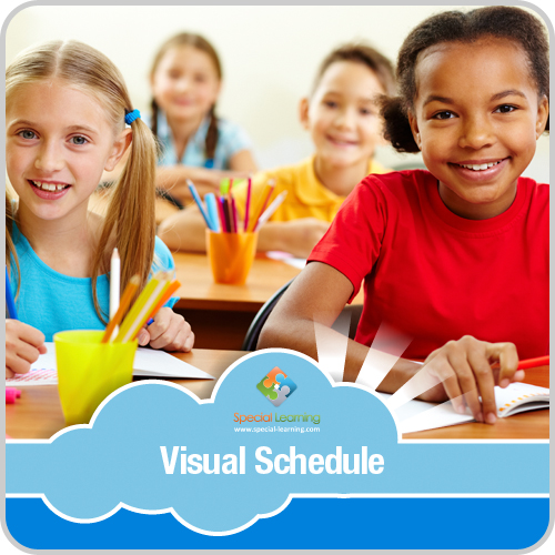 Click to view full image Getting Ready for Class Visual Schedule: image 1