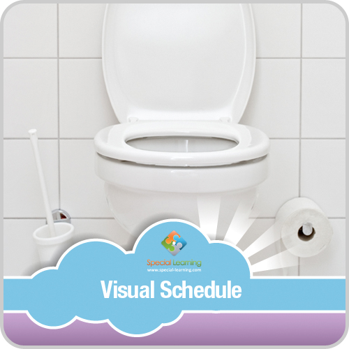 Click to view full image Going to the Bathroom Visual Schedule: image 1