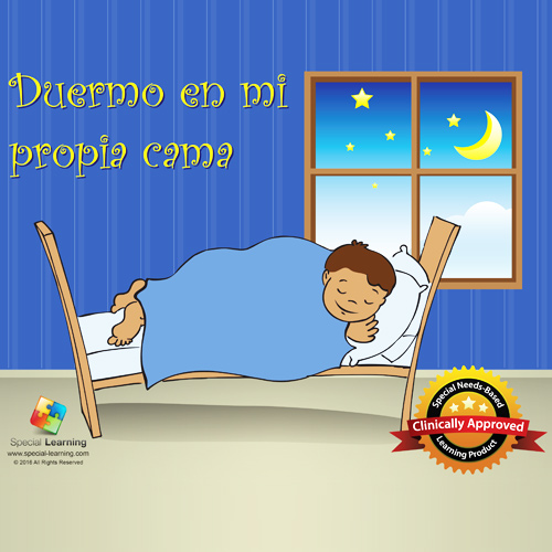 Click to view full image Historia Social “Duermo en mi cama” Plan de Estudios: image 1