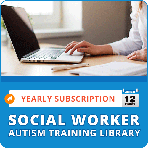 Click to view full image ANNUAL SUBSCRIPTION: Social Worker Autism Training Library: image 1