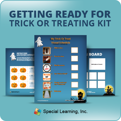 Click to view full image Getting Ready for Trick-or-Treating Learning Kit: image 1