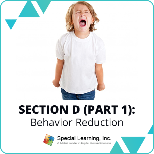 Click to view full image RBT® 2.0 40-Hour Online Training Course Module-11: Section D (Part 1)- Behavior Reduction: image 1