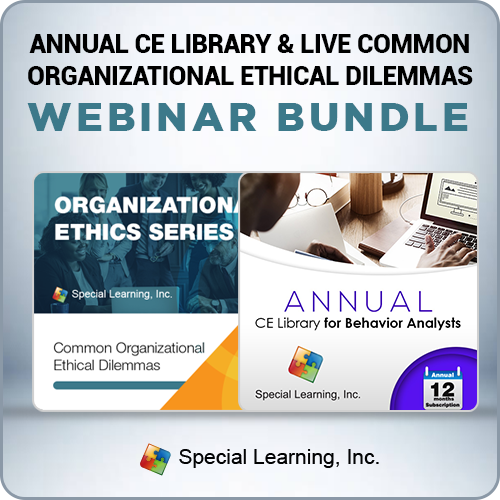 Click to view full image Annual CE Library and LIVE Common Organizational Ethical Dilemmas Webinar Bundle: image 1