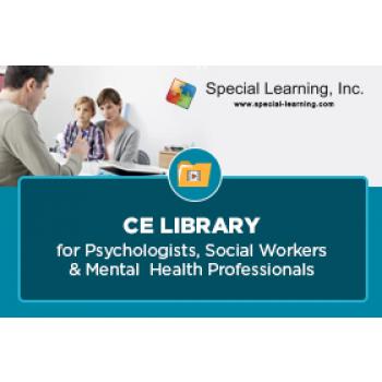 CE Library for Psychologists, Social Workers & Mental Health Professionals (QUARTERLY SUBSCRIPTION)