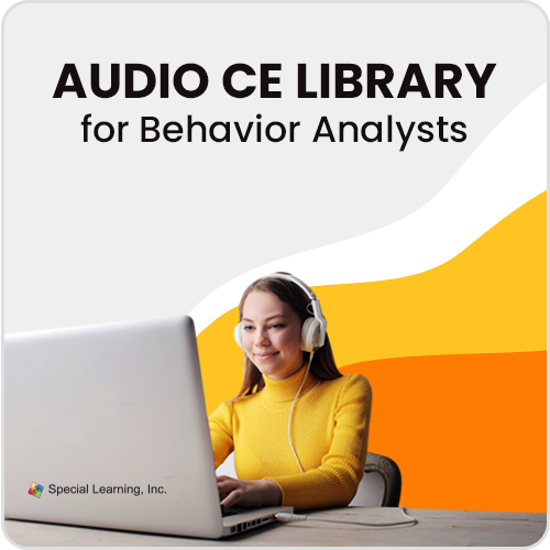 Click to view full image Audio CE Library for Behavior Analysts (12-Month Access): image 1